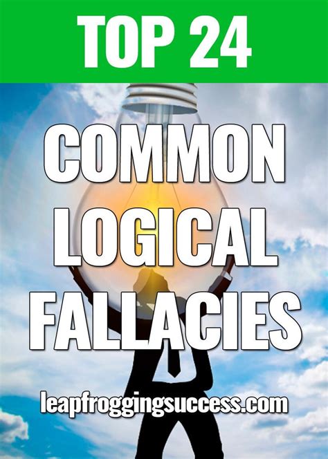 Top 24 Common Logical Fallacies High Res Digital Printable Etsy