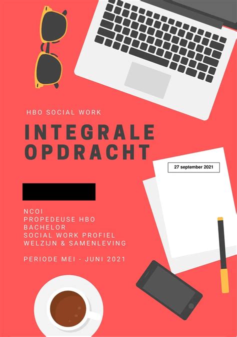 Integrale Opdracht Fase 1 Social Work Integrale Opdracht Fase 1