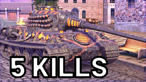 Löwe Colossus 5 8K DAMAGE 5 KILLS WOT Blitz Pro Replays YouTube