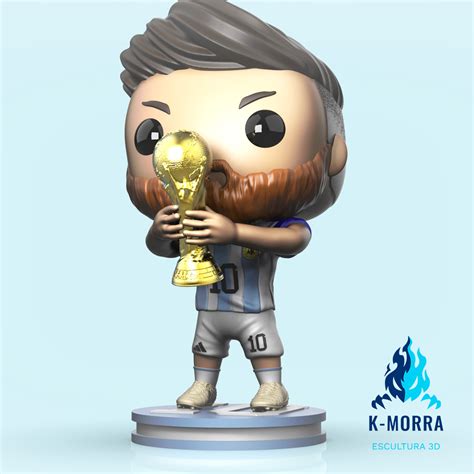 Archivo STL LIONEL MESSI FUNKO POP SELECCION ARGENTINA 52 OFF