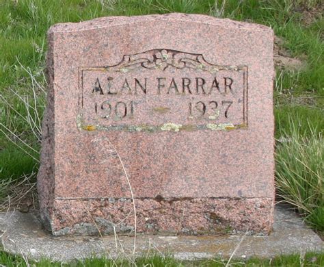 John Alan Alan” Farrar 1901 1937 Find A Grave Memorial