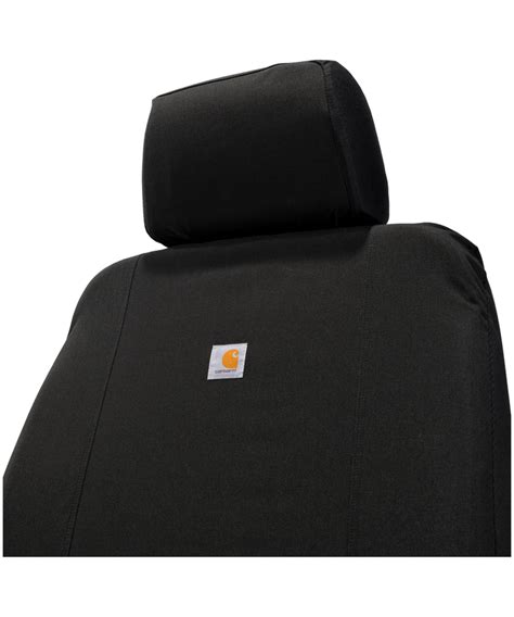 Carhartt Universal Water Repellent Cordura Fabric Low Back Car Seat Cover Black Marks