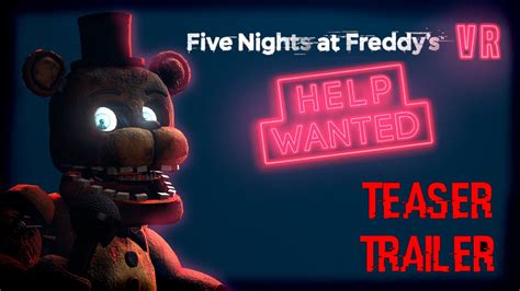 Fnaf Vr Help Wanted Parts And Service Part 2 Teaser Trailer [sfm] Youtube