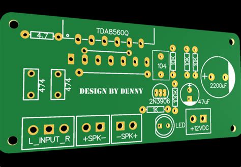 Amplifier TDA8560Q Tone Control OSHWLab