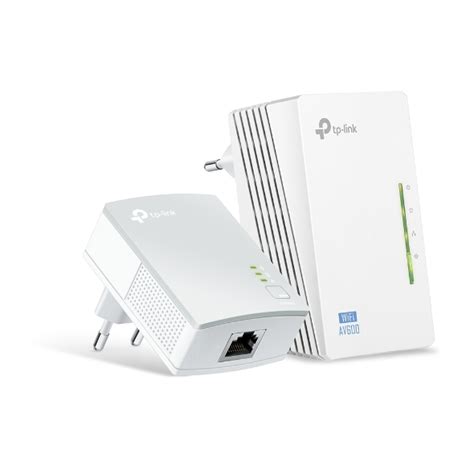 TL WPA4220KIT Kit Extensor Powerline WiFi AV600 A 300 Mbps TP Link