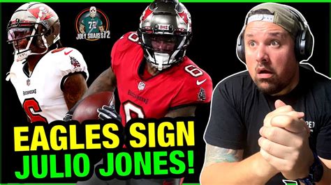 BOOM EAGLES SIGN JULIO JONES MORE MOVES COMING WHOAH QUEZ TRADE