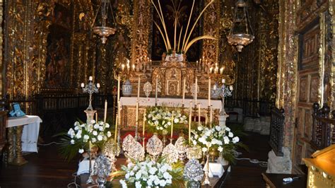 Monumento En La Capilla Del Santo Cristo Catedral De Ourense