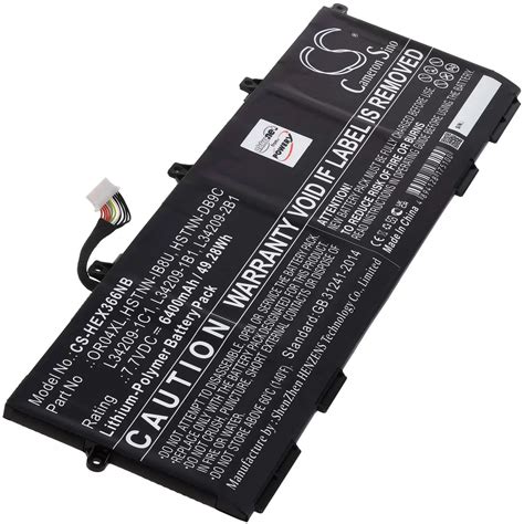 Batterie Pour Ordinateur Portable HP EliteBook X360 830 G6 Type OR04XL