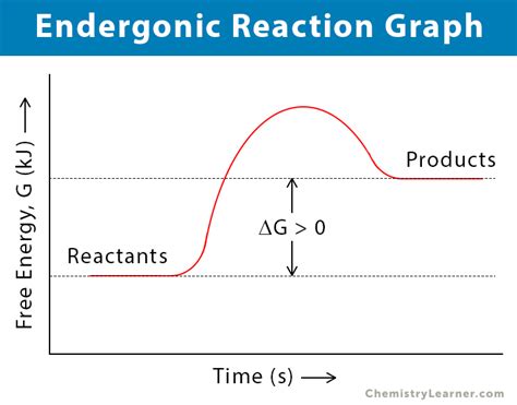 Endergonic Reaction Definition Examples And Graph