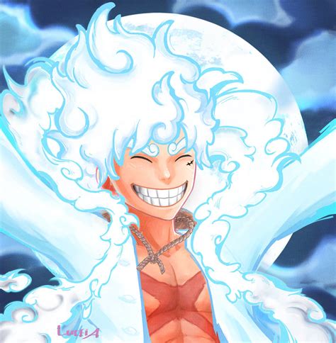 Luffy Gear 5 by vluffire on DeviantArt