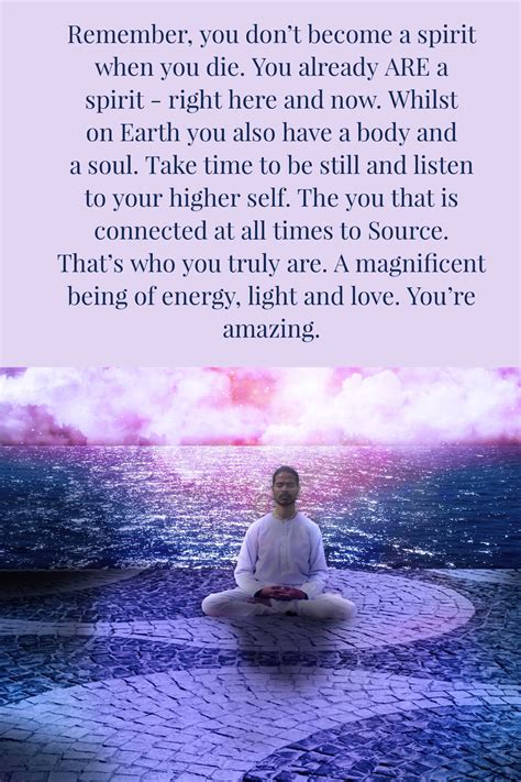 Believe Get In Touch With Your Higher Self Awakening Quotes