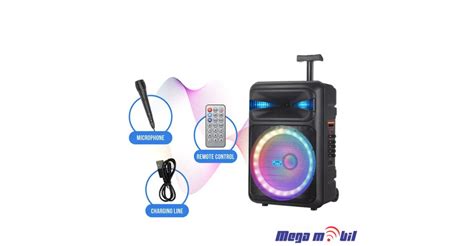 Zvucnik Bluetooth NDR Q08 Karaoke Megamobil