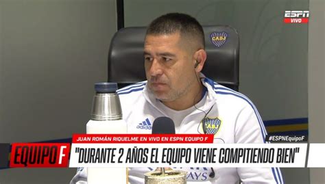 Riquelme Totalmente Recargado Hablando De Boca Si Estamos En La Final