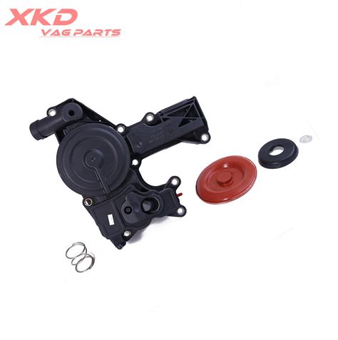 Oil Separator PCV Valve Assembly Maintenance Kit For VW Golf Jetta