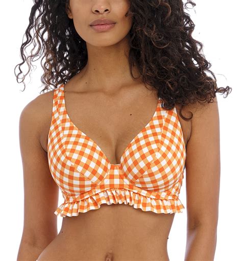 Freya Check In Underwire High Apex Bikini Top H Zest