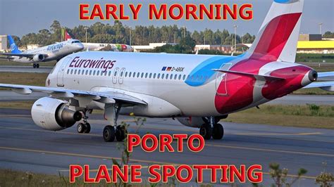 K Plane Spotting In Porto Airport Opo Lppr Youtube