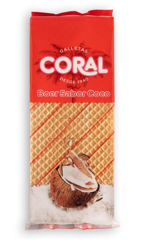 Boer Wafer Coco Galletas Coral