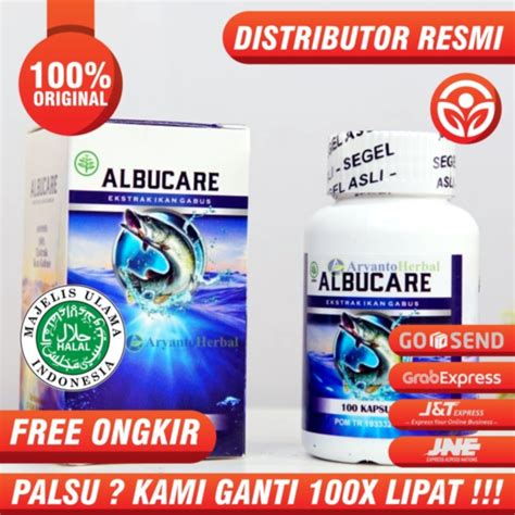 Jual Walatra Dijamin Original Albucare Kapsul Herbal Asli Ikan Gabus