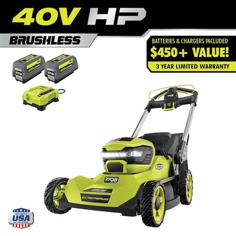 Reviews For Ryobi V Hp Brushless In Cordless Battery Walk Behind