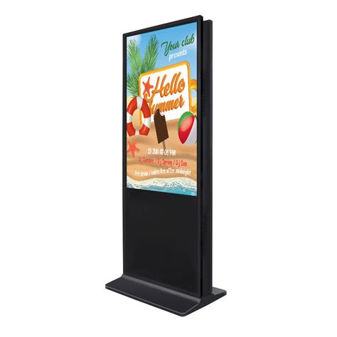 Inch Double Sided Android Nits Lcd Indoor Floor Standing Digital