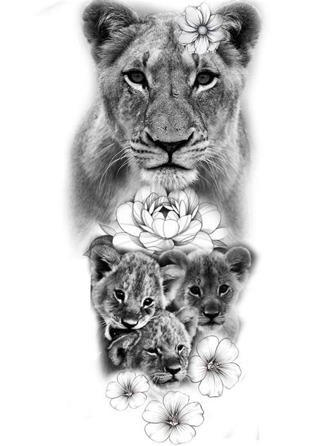 Lioness Tattoo Ideas And Designs Tattoosboygirl Motherhood