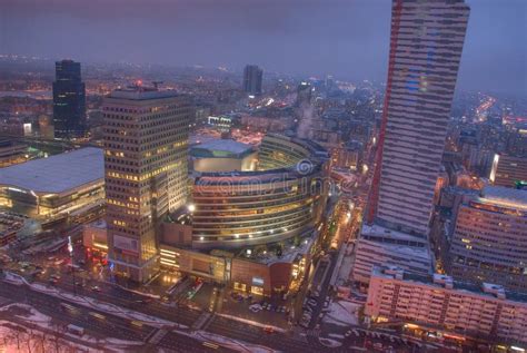 Warsaw s skyscrapers stock photo. Image of estate, avenue - 29359534