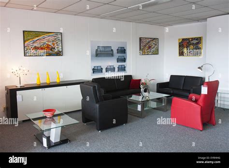 Showroom of modern furniture Stock Photo - Alamy