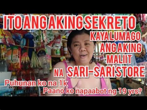 Magkano Ba Dapat Ang Puhunan Sa Sari Sari Store Business Para Tiyak Na