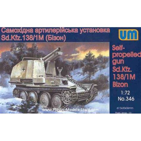 Sdkfz 138m1 Bison German Self Propelled Gun Late Wwii 172 Um 346