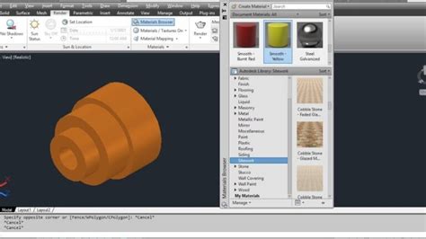 Tutorial Aplicaci N De Materiales En Autocad Para Principiantes