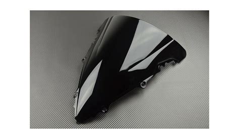 Bulle Noire Double Courbure En Polycarbonate Saute Vent YAMAHA YZF R6