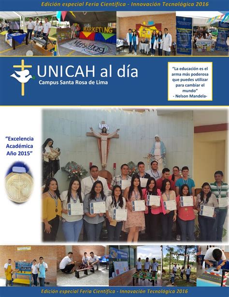 Boletin II Periodo 2016 By UNICAH SRL Issuu