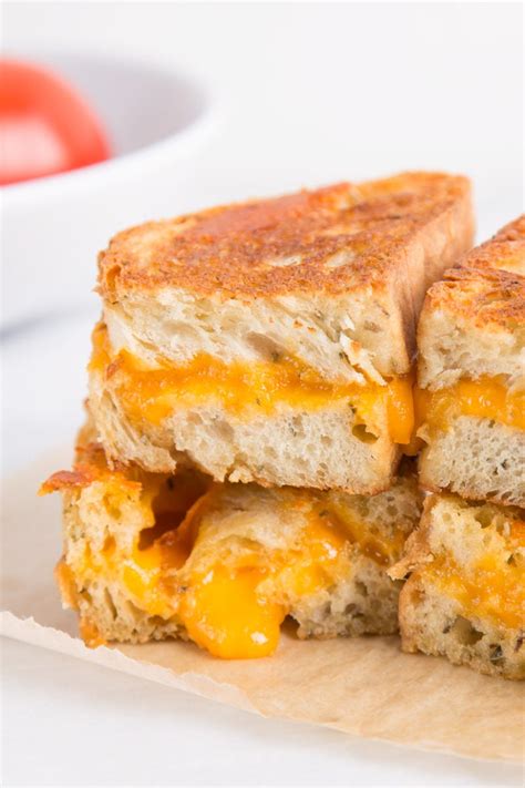 Grilled Cheese How To Make Perfectly Gooey Crispy Grilled Cheese