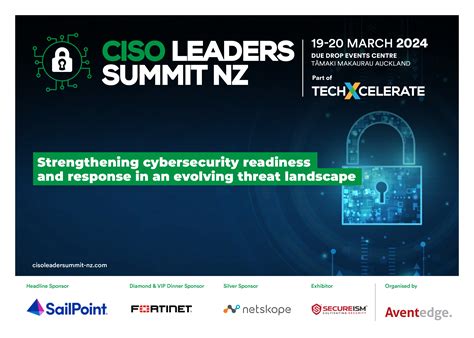 Ciso Leaders Nz Summit