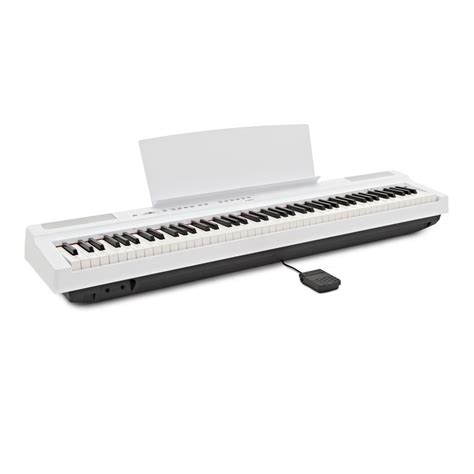 Yamaha P125A Digital Piano X Frame Package White At Gear4music