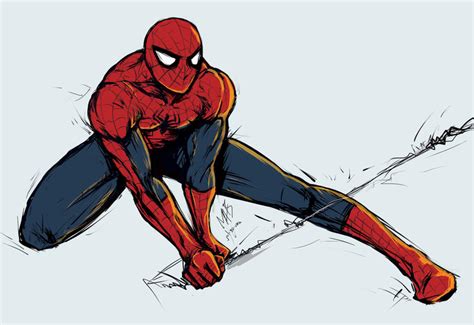 Spider Man Swinging By Alexandra Auditore On Deviantart