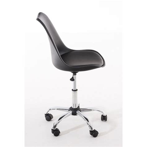 Chaise de bureau BAREN assise rembourrée pivotante piétement