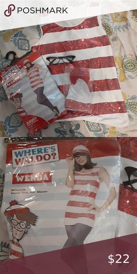 Wheres Waldo Wenda Halloween Costume Size Small Halloween Costumes