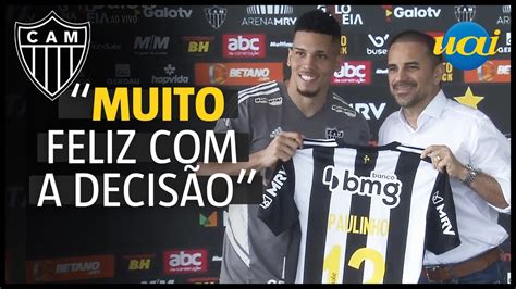 Apresentado Paulinho Explica Acerto O Atl Tico Video Dailymotion