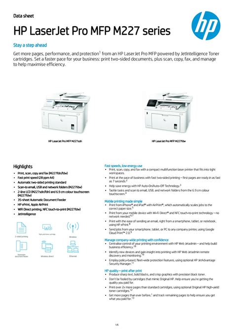 Hp Laserjet Pro Mfp M227 – Telegraph