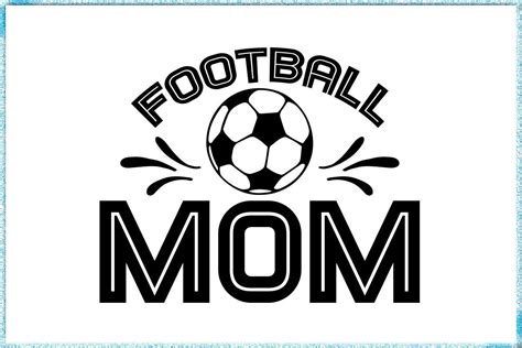 Football Mom Svg Graphic By Teamwork · Creative Fabrica