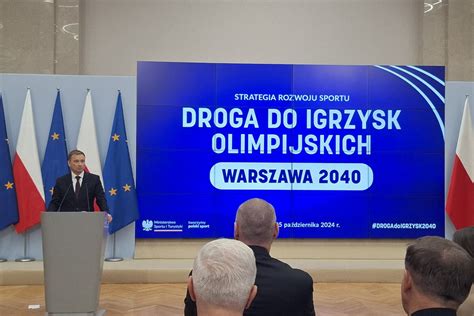 Igrzyska Olimpijskie W Warszawie Minister Sportu S Awomir Nitras