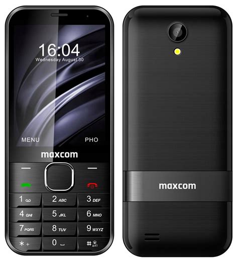 KLASYCZNY TELEFON KOMÓRKOWY DLA SENIORA MAXCOM MM334 4G DUŻY EKRAN