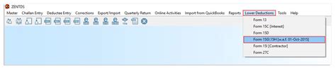 Form 15 Gh Filing Process → Kdk Softwares