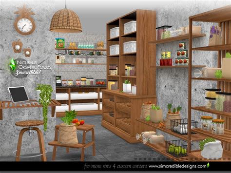 The Sims Resource Naturalis Pantry Organic Foods