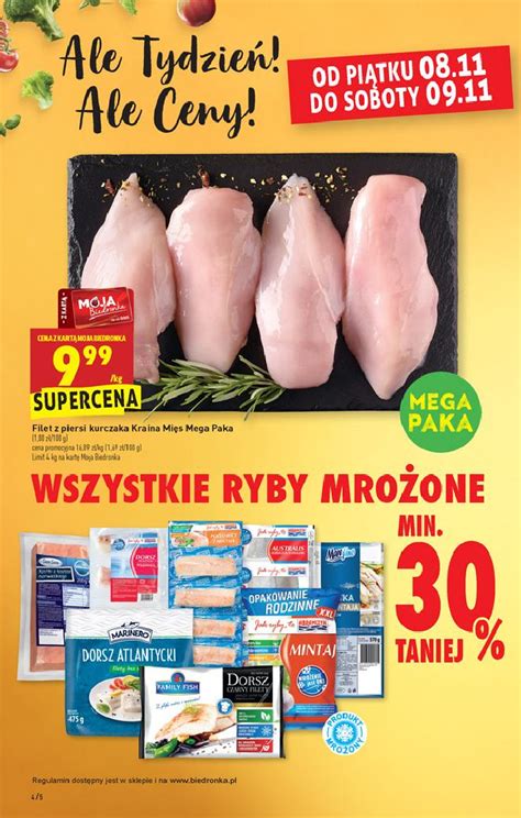 Biedronka 07 11 Listopad W Tym Tygodniu Filet Z Piersi Kurczaka