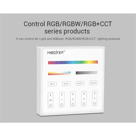 Mi Light B Battery Rgb Cct Smart Wall Panel Remote