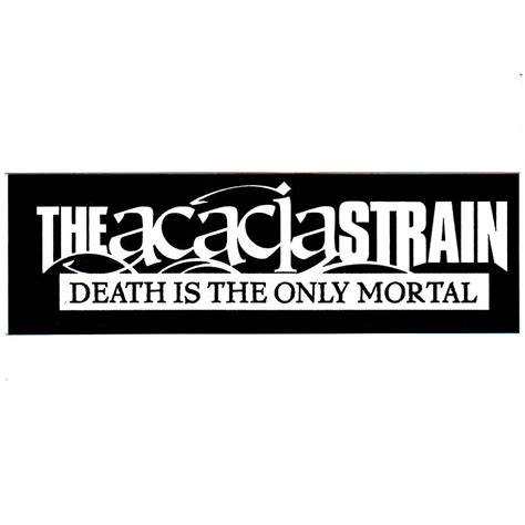 The Acacia Strain Ltd Ed New Rare Band Sticker Deathcore Reverb