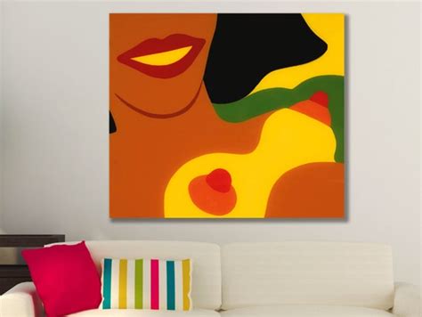 Tom Wesselmann Naked Girl Nudism Breast Nipples Portrait Etsy Australia