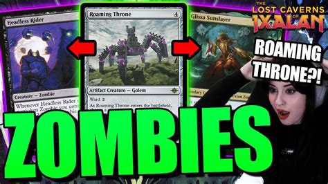 Zombies With Roaming Throne😳new Golgari Zombie Deck🧟mtg Ixalan